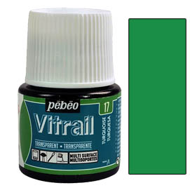 Glasmalfarbe Vitrail 45ml chartreusegrün